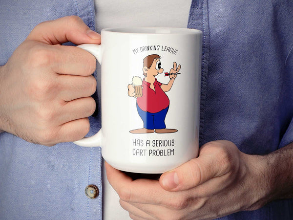 Dart Problem Coffee Mug,Coffee Mugs Never Lie,Coffee Mug