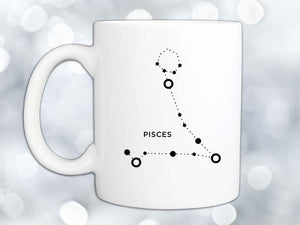 Pisces Constellation Coffee Mug,Coffee Mugs Never Lie,Coffee Mug
