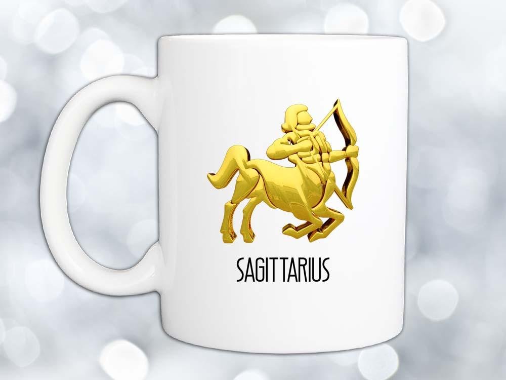 Golden Sagittarius Coffee Mug,Coffee Mugs Never Lie,Coffee Mug