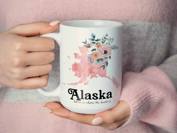 Alaska Home Coffee Mug,Coffee Mugs Never Lie,Coffee Mug