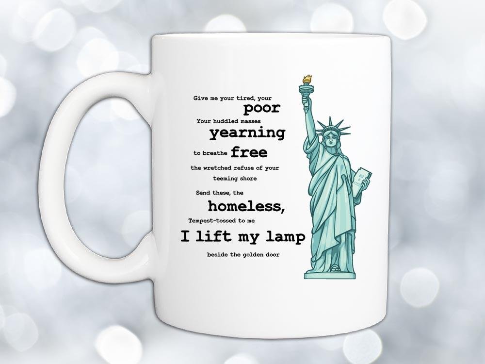 Statue of Liberty Coffee Mug,Coffee Mugs Never Lie,Coffee Mug